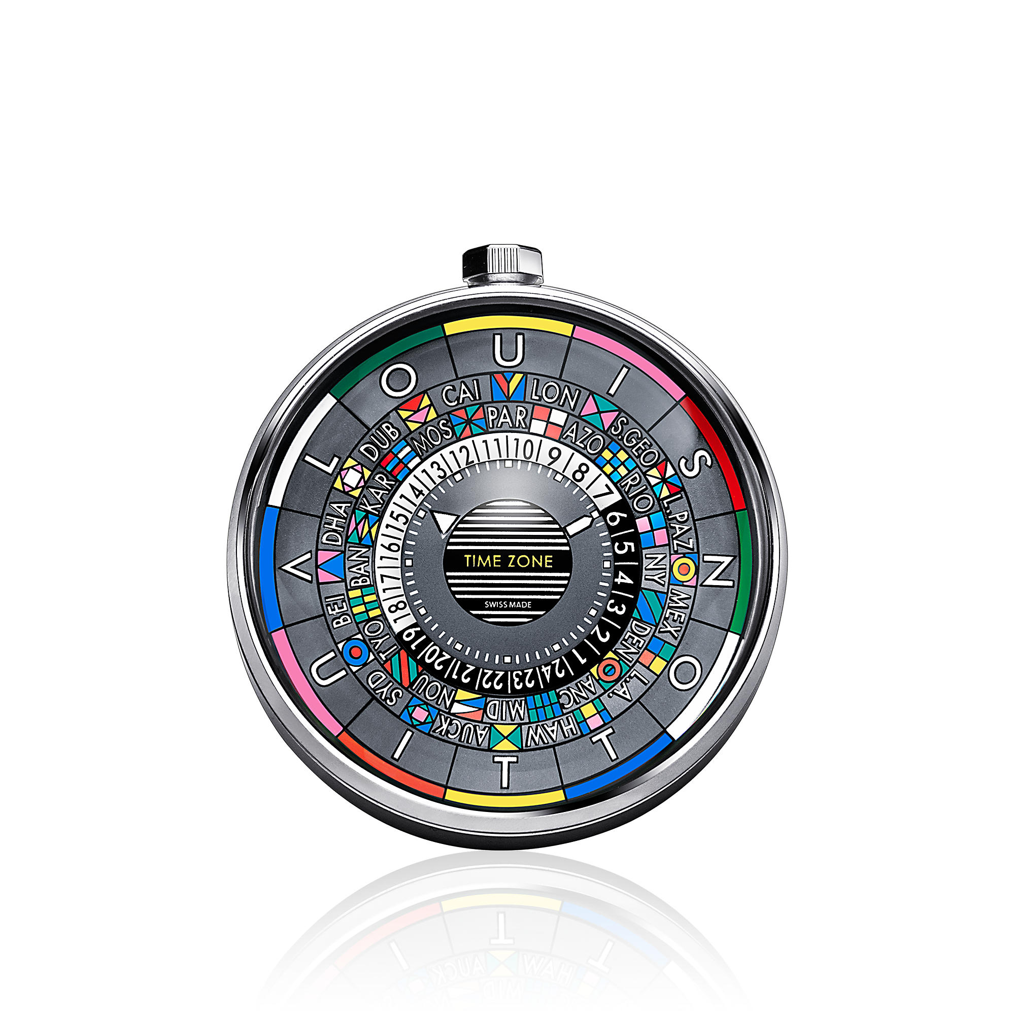 Escale Time Zone Pendulette de Table