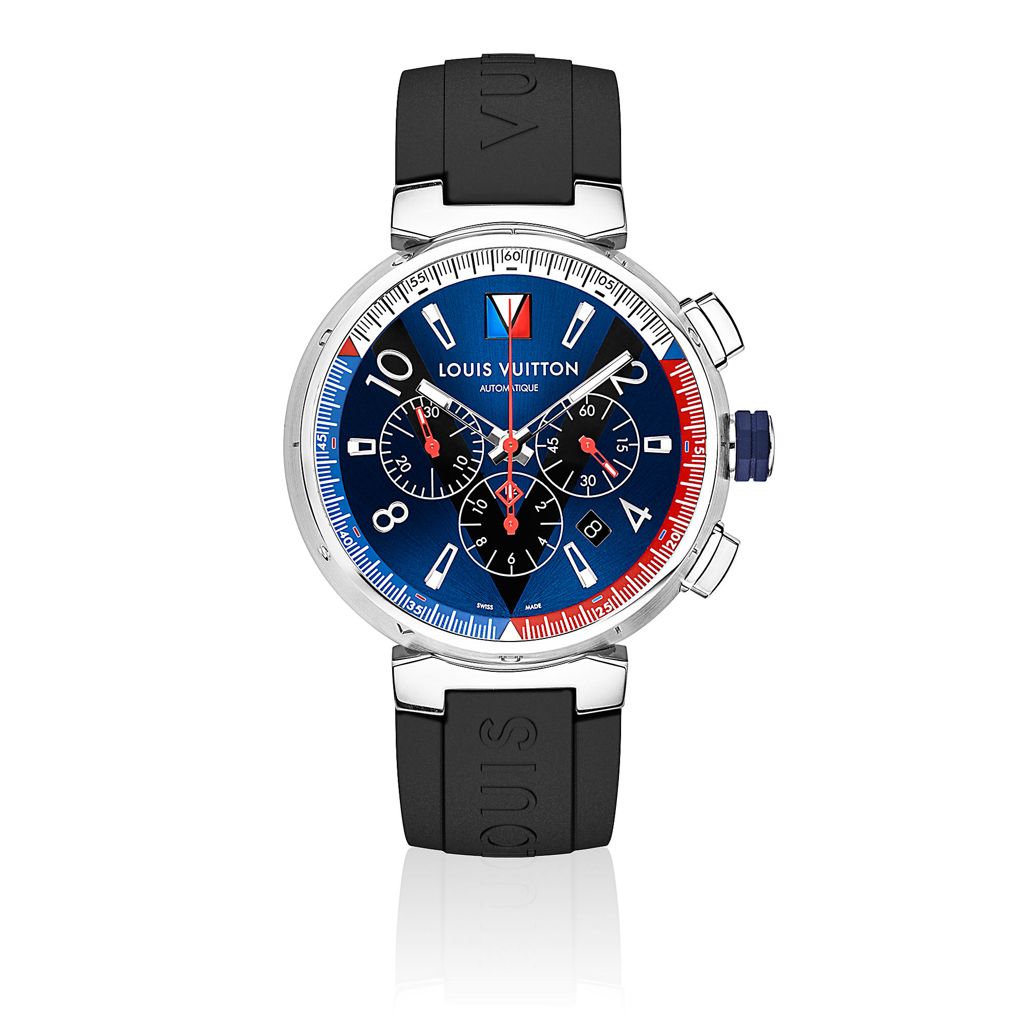 Tambour Blue Chronograph 46