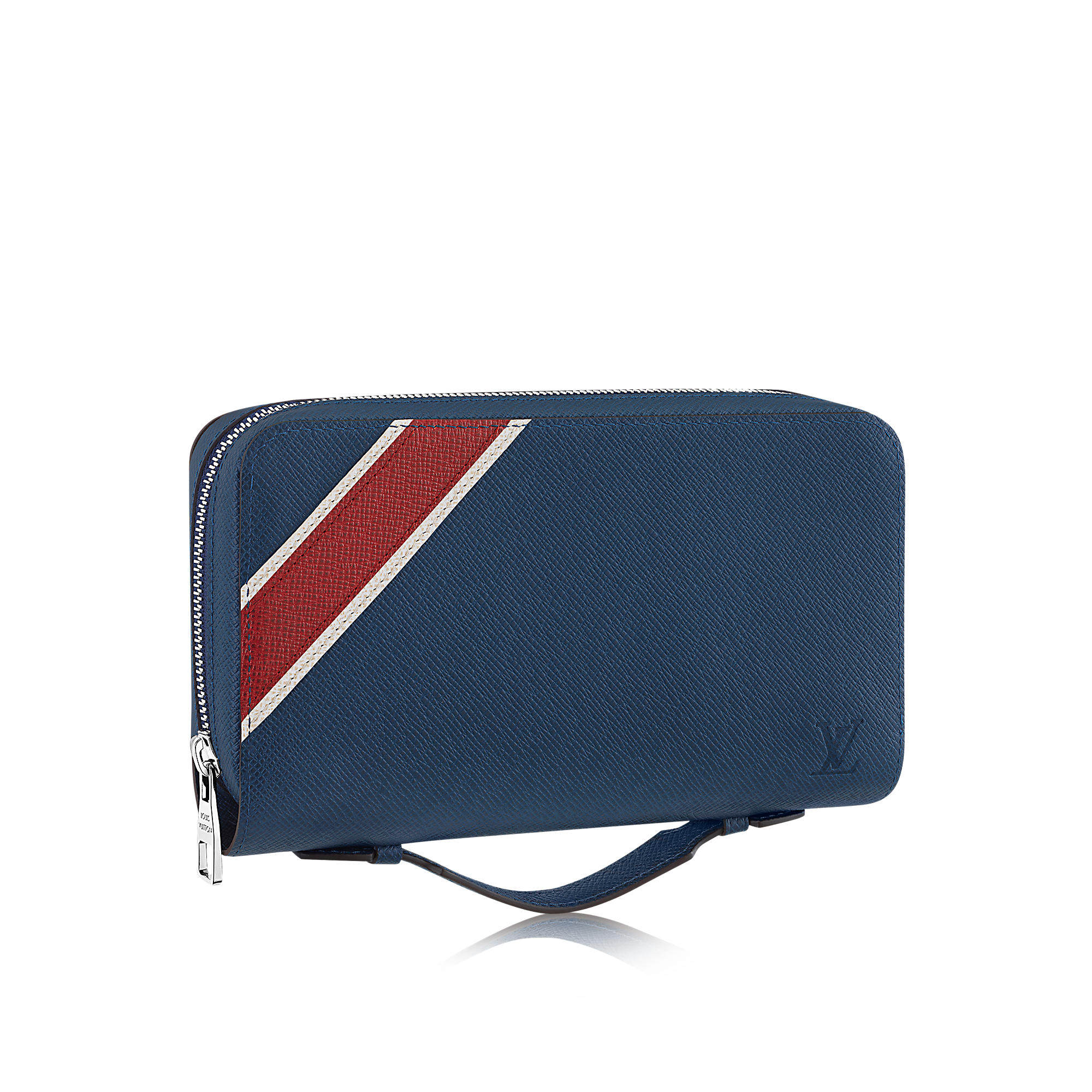 Zippy XL Wallet Taiga Leather Stripe