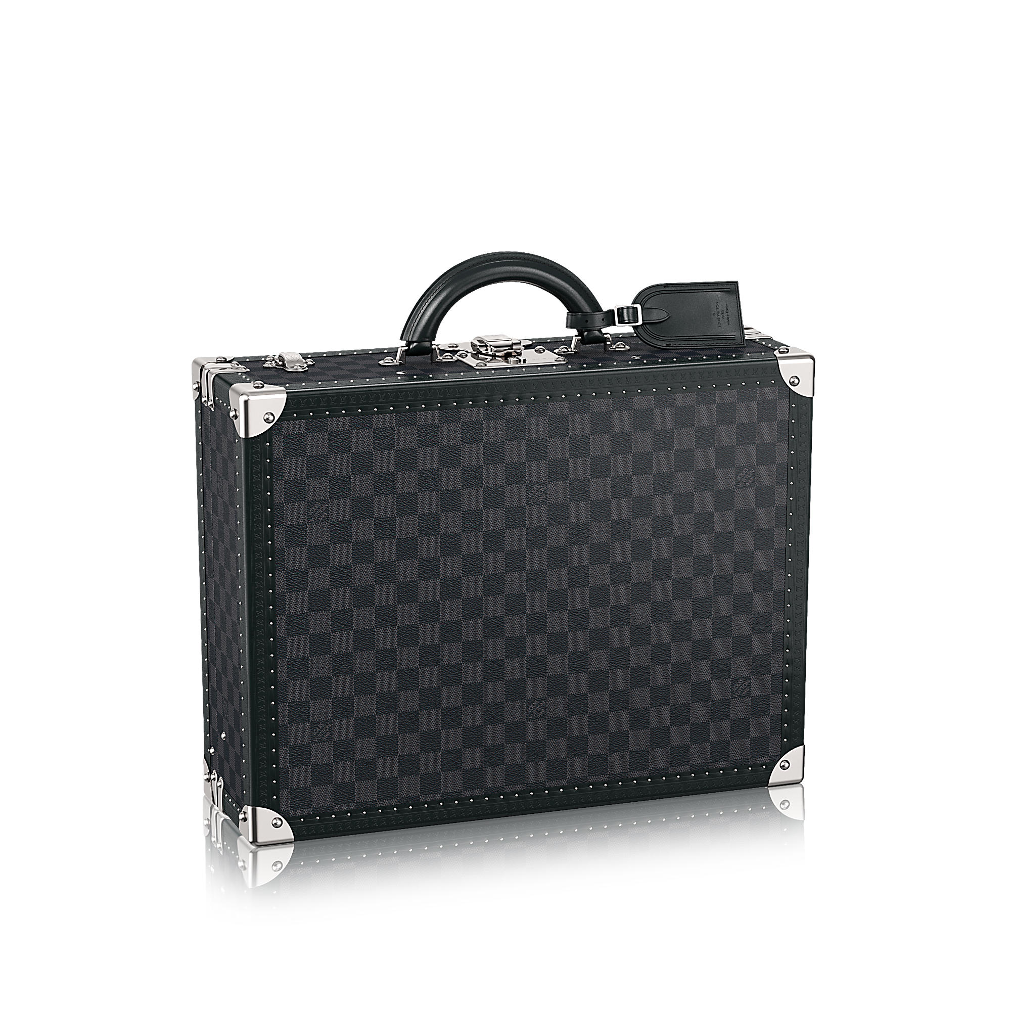 Cotteville 45 Damier Graphite Canvas