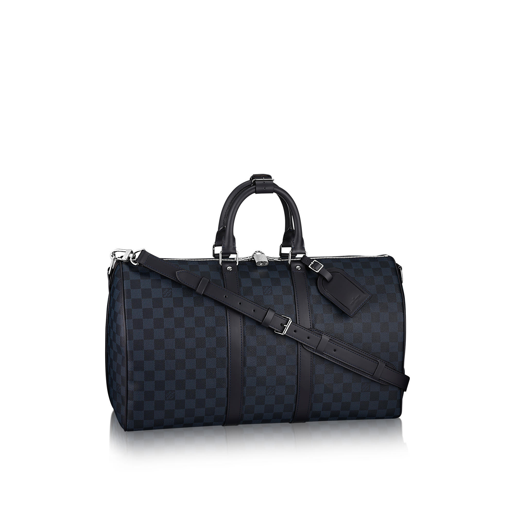 Keepall Bandoulière 45 Damier Cobalt Canvas