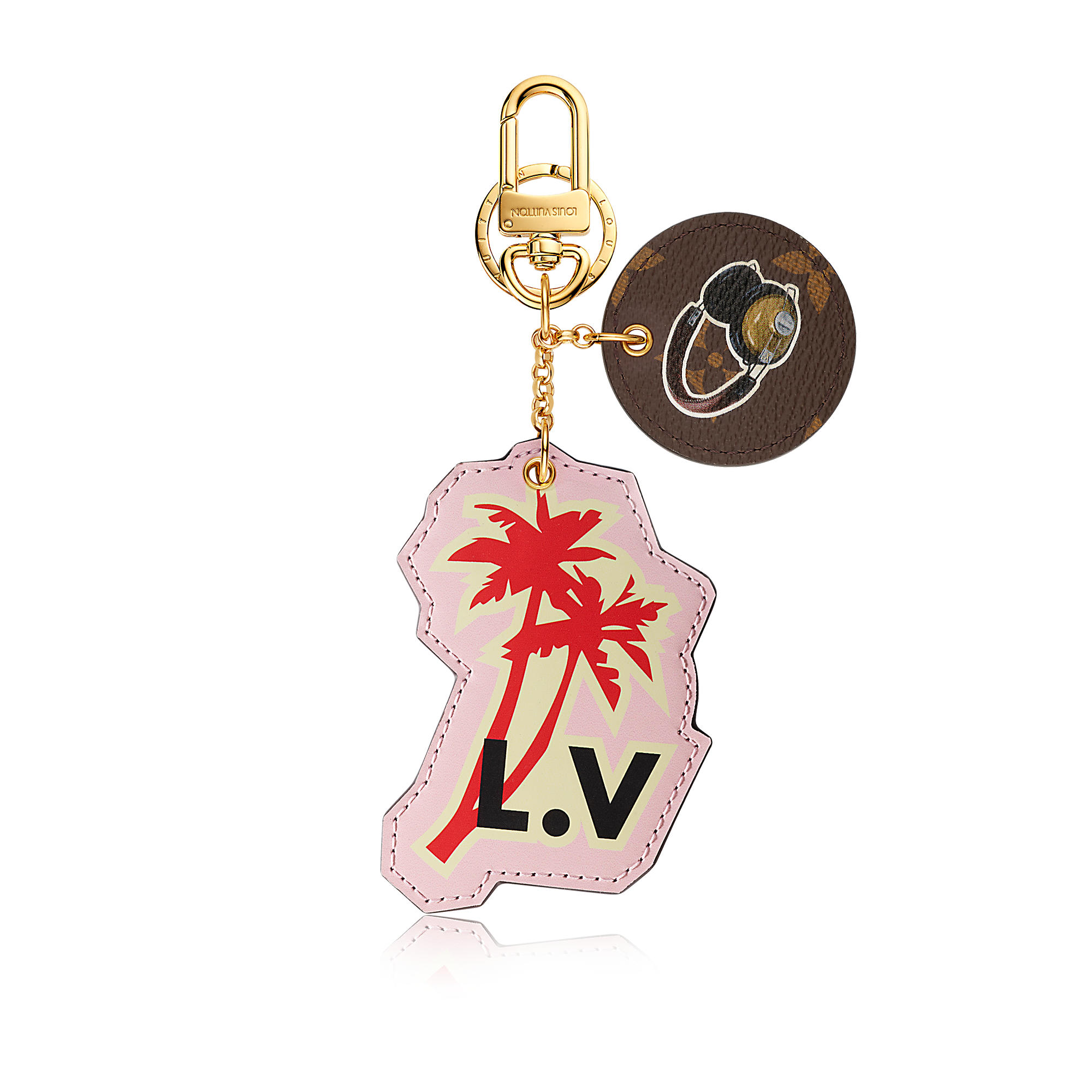 World Tour Bag Charm & Key Holder