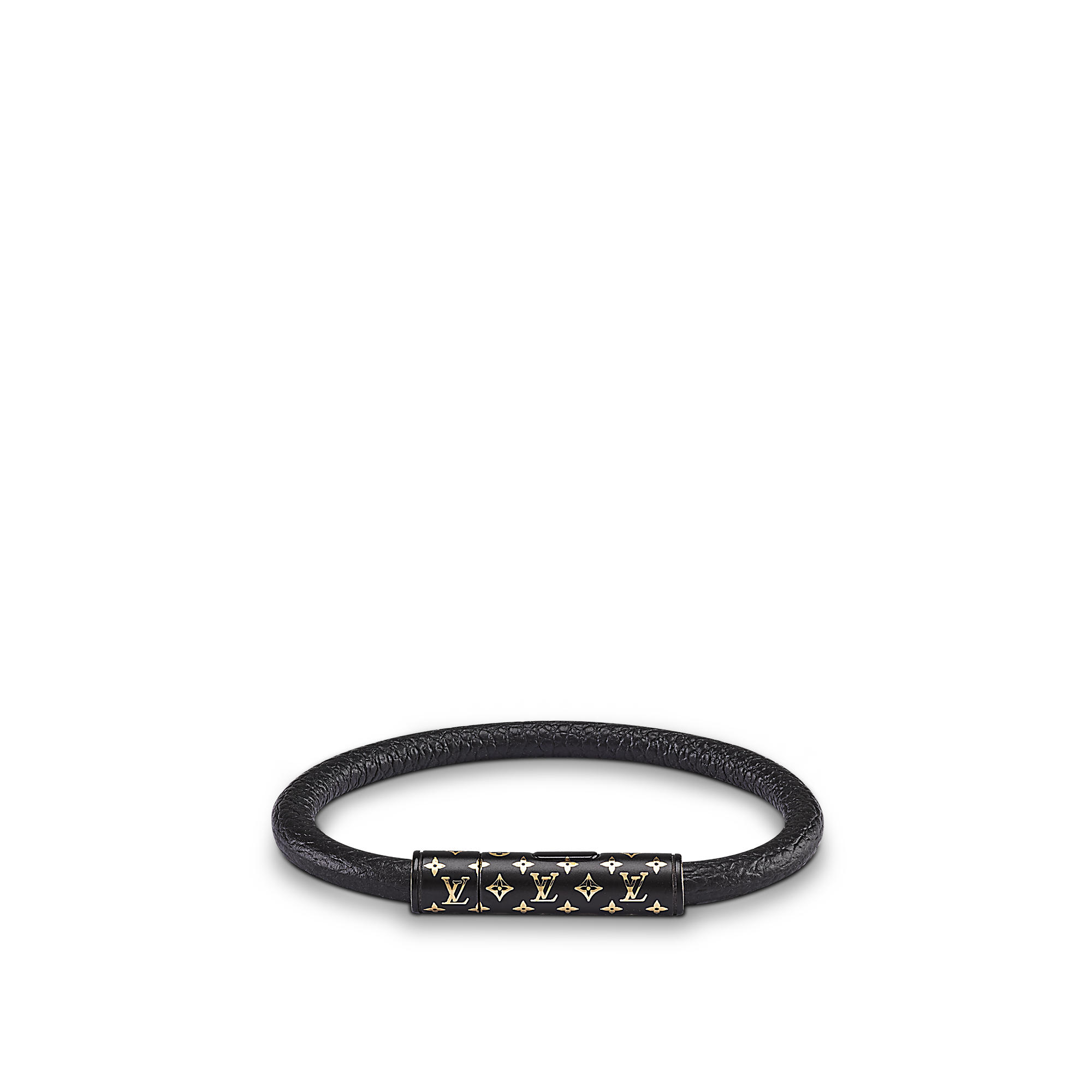 LV Confidential Bracelet Black - Louis Vuitton Replica Store