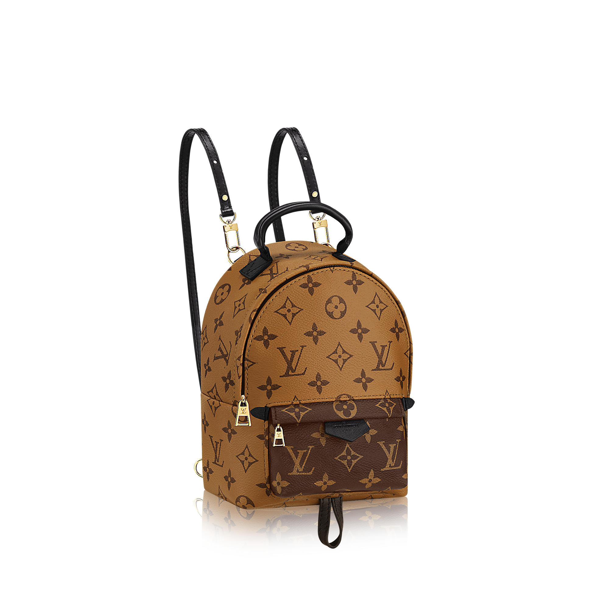 Louis Vuitton Replica Women Handbags Backpacks Palm Springs Backpack Mini Monogram Reverse Canvas 1134 1