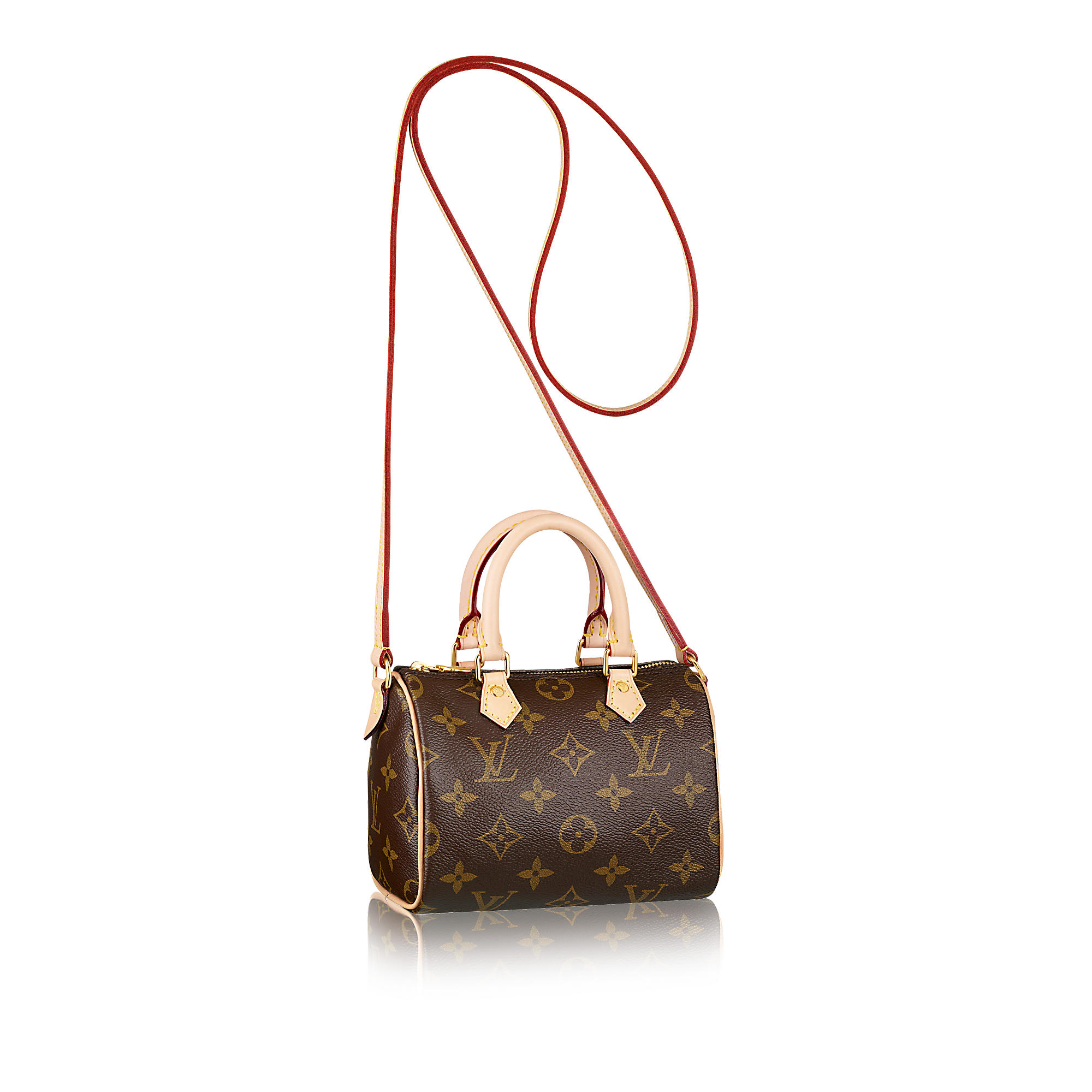 Louis Vuitton Speedy Nano Leather Crossbody Bag (Shoulder bags,Cross Body  Bags)