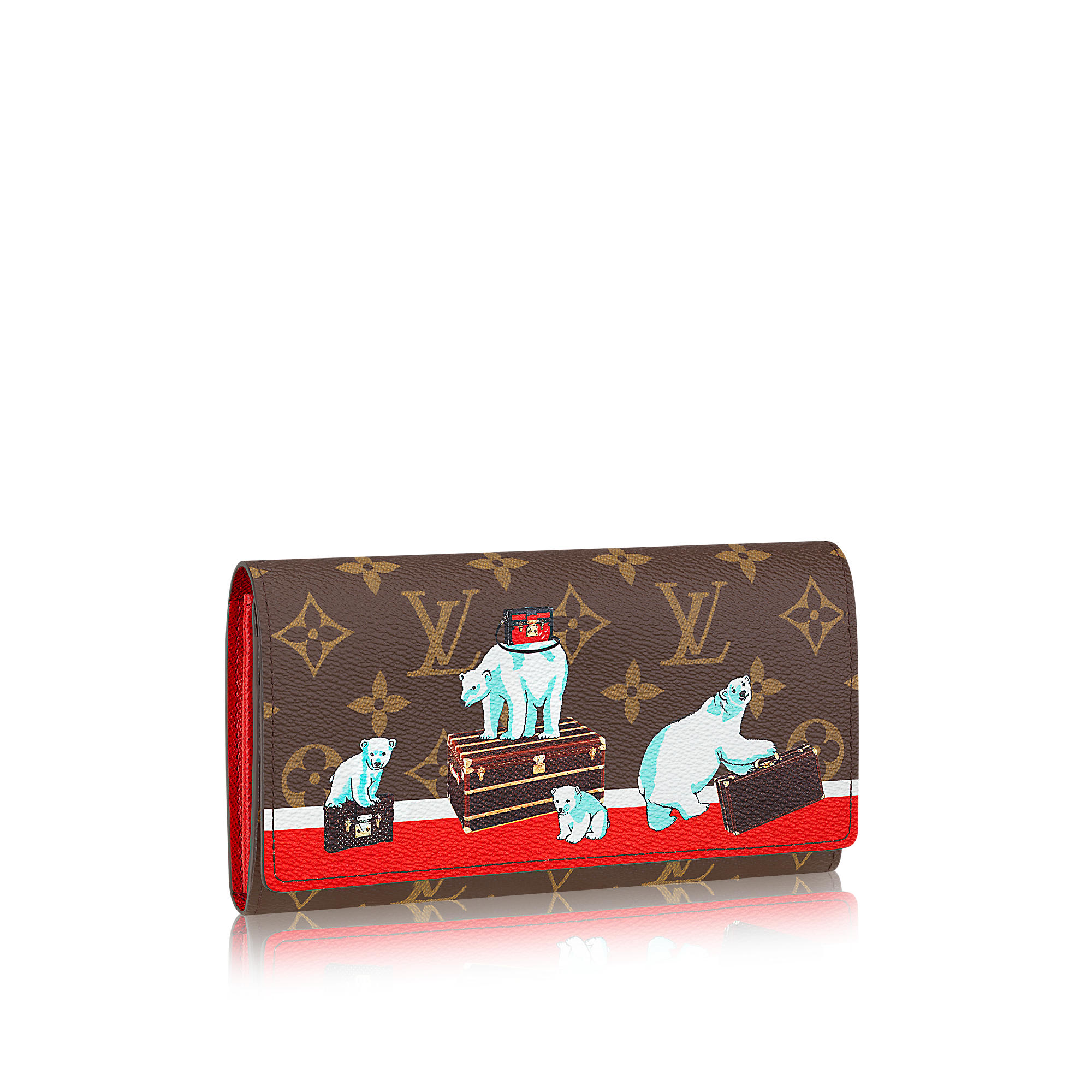 Sarah Wallet Monogram Canvas