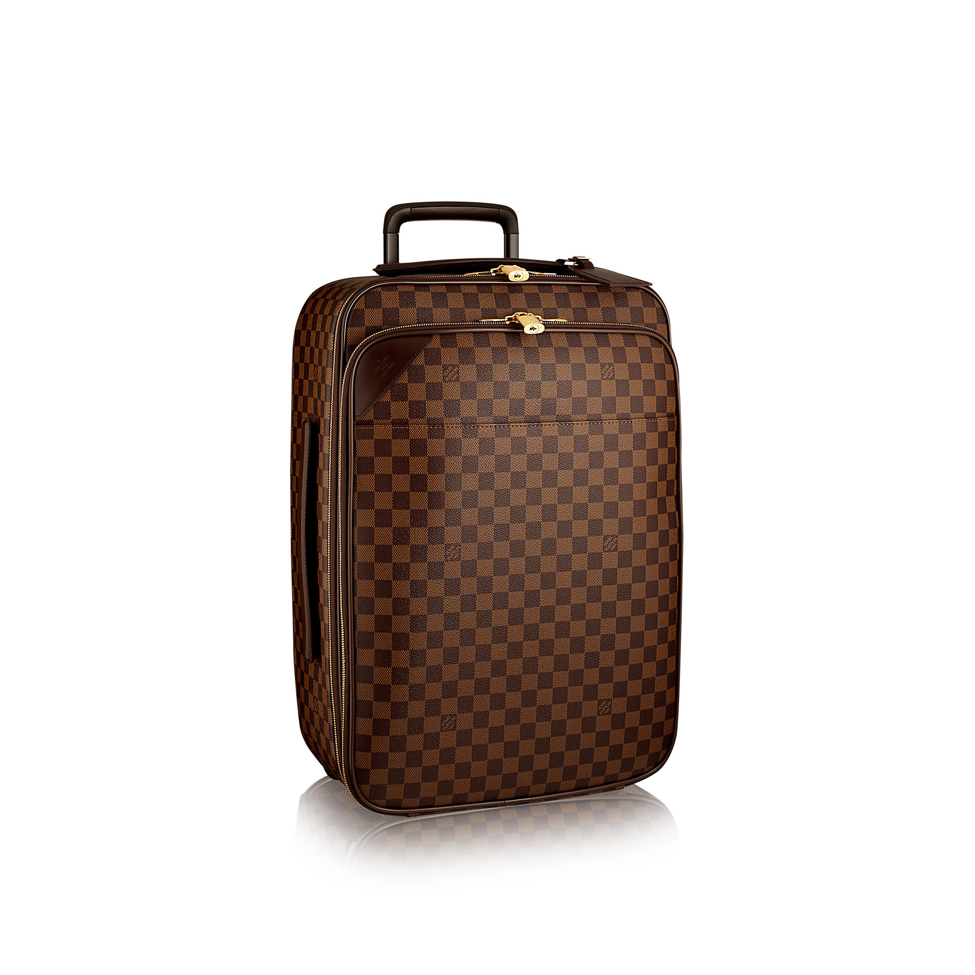 LOUIS VUITTON Damier Ebene Pegase 55 Rolling Luggage Suitcase