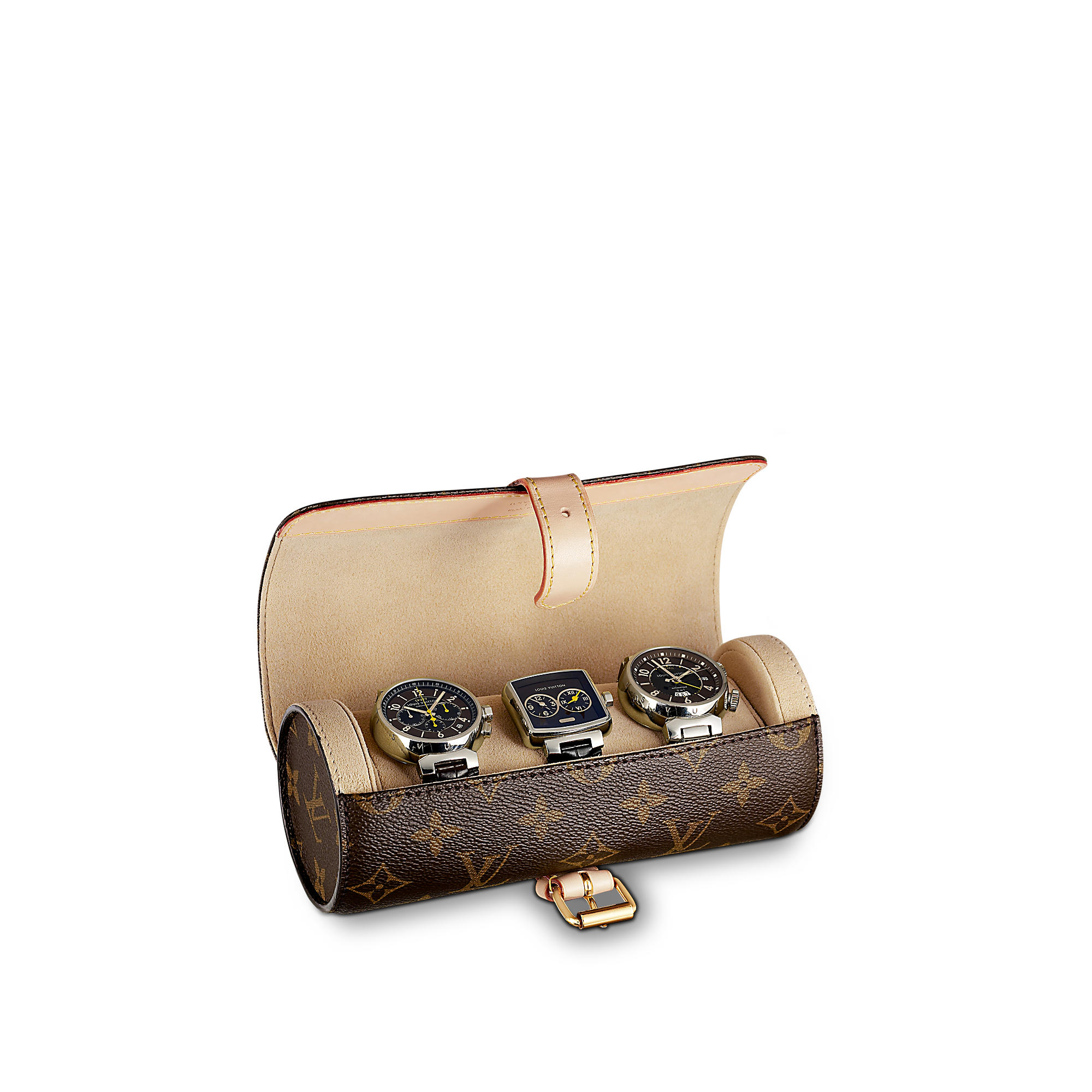 Louis Vuitton 3 Watch Case - Monogram Canvas