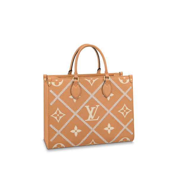 louis vuitton replica onthego mm tote bag monogram empreinte leather handbags M46015