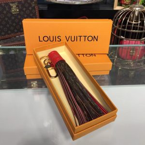 Tassel Bag Charm Red