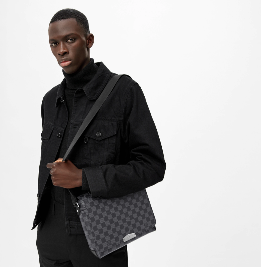 Louis Vuitton Replica DISTRICT PM N40349 Damier Graphite canvas